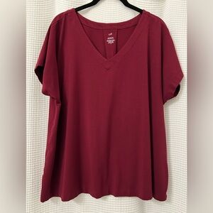 J. Jill Luxe Supima Pleat back top